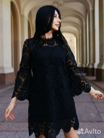 Кружевное платье