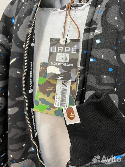 Зип худи bape