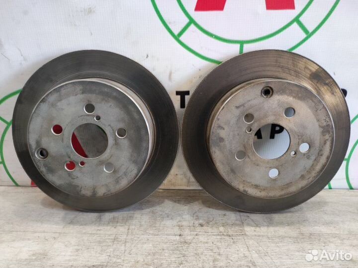 Диски тормозные задние Toyota Avensis T25 2AZ-FSE