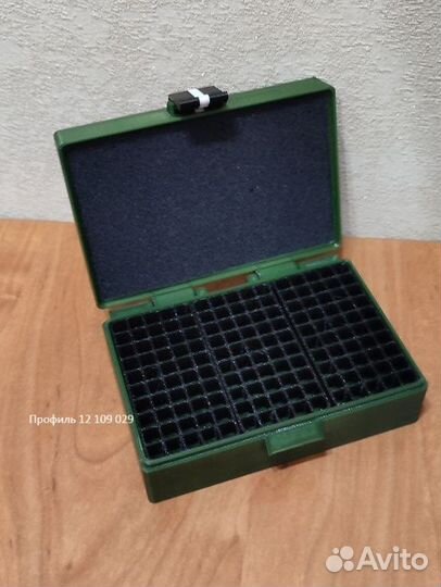 Бокс коробка на 150 для патронов 22lr, 5,6 кейс