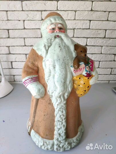 Дед мороз папье маше СССР
