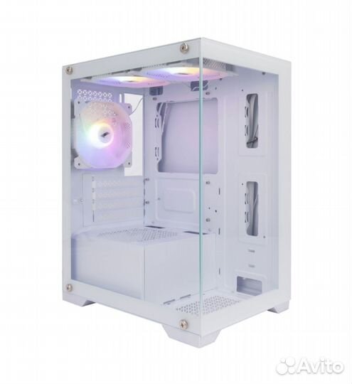 Новый корпус для пк 1stplayer Mi2-WH-3F1-W