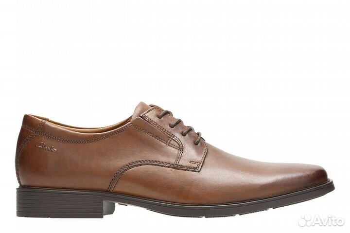 Мужские туфли Clarks Tilden Plain 26130097 коричне