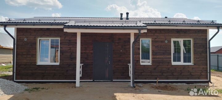 Каркасный дом 78 м2