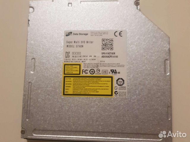 Дисковод DVD-RW для ноутбука