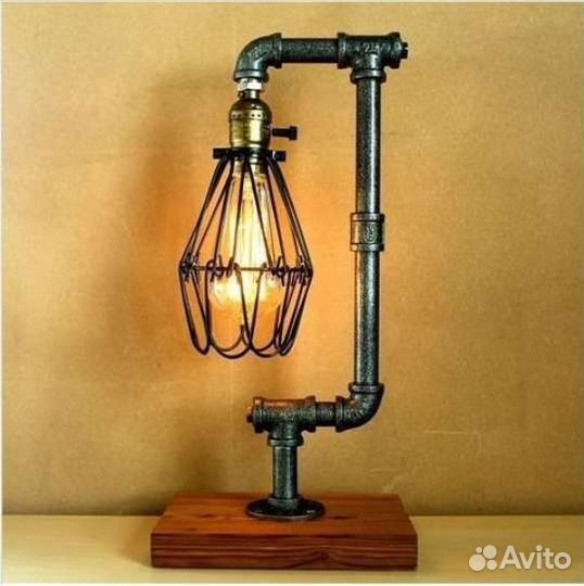 Лампа настольная в стиле Loft