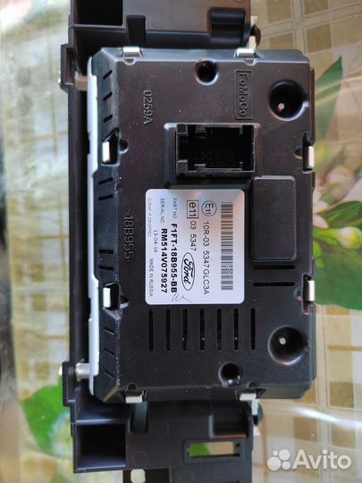 Магнитола на ford focus 3