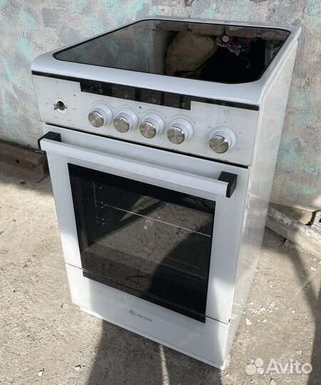 Стеклокерамическая плита, индукционная, с духовкой