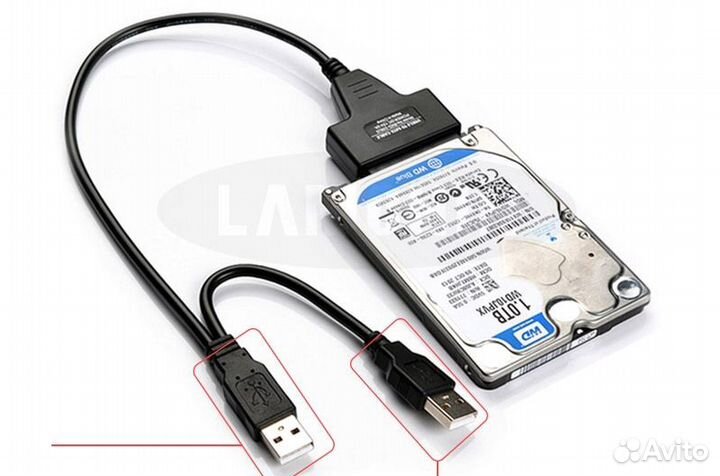 Кабель Переходник для HDD 2.5/3.5 SATA