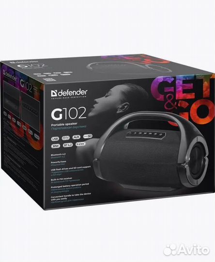 Блютуз колонка