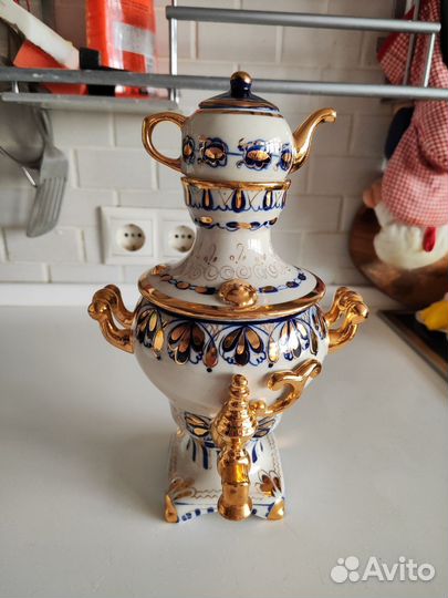 Самовар СССР Гжель