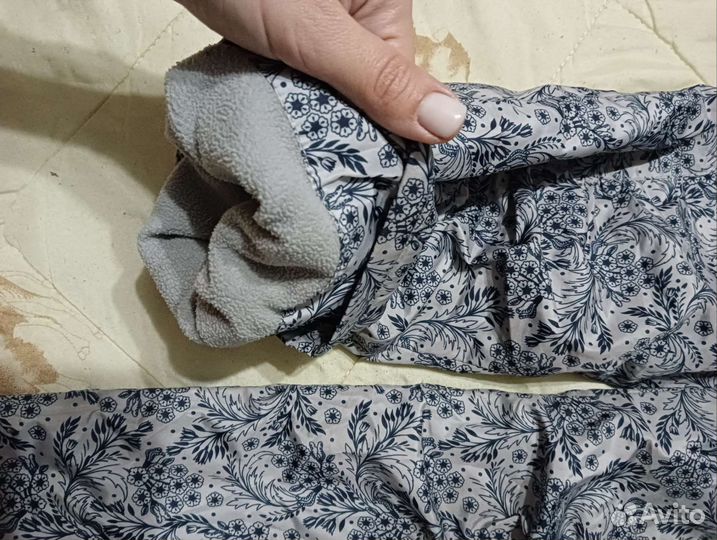 Брюки теплые для девочки