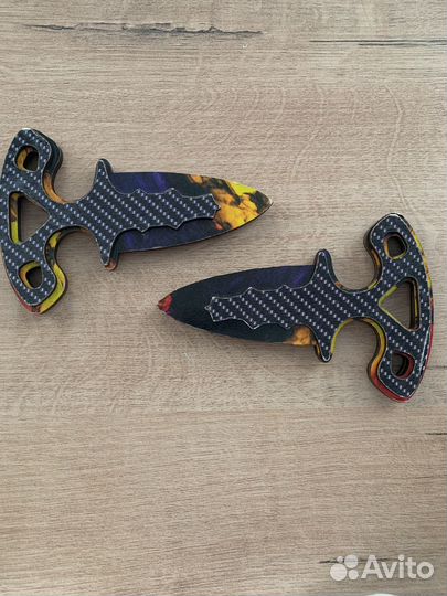 Ножи из стендофф 2 деревянные