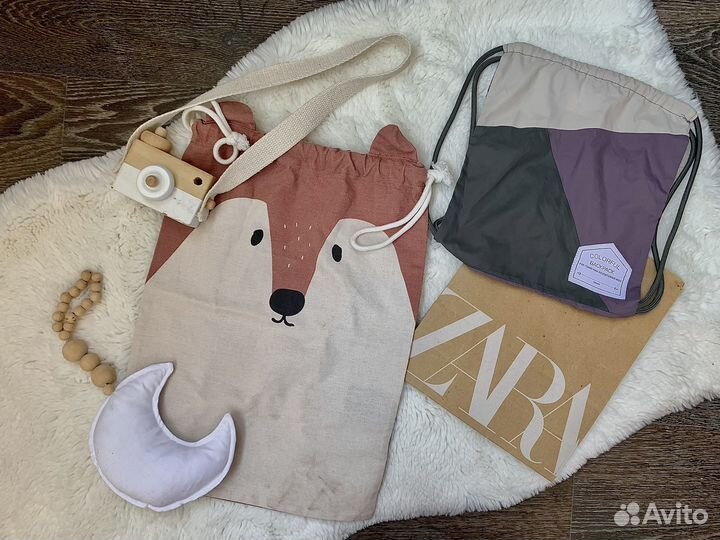 Рюкзак мешок для обуви детский h&m zara