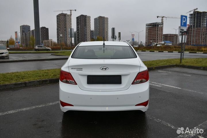 Аренда авто под доставку hyundai solaris