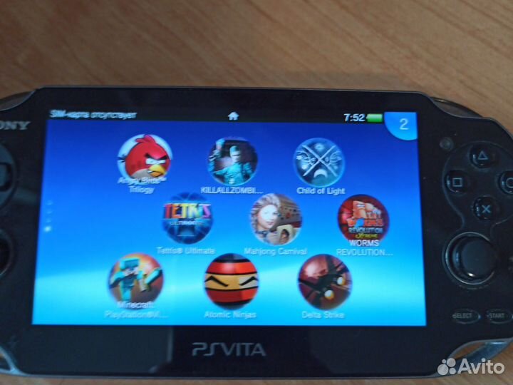 Игровой консоль ps vita