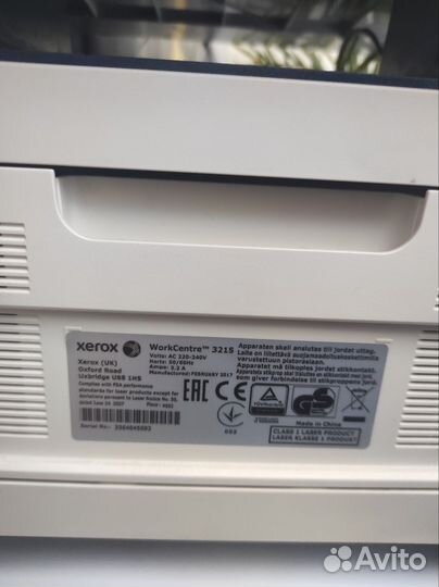 Принтер лазерный xerox 3215