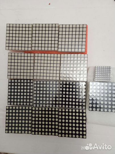 LED индикаторы матричные и сегментные