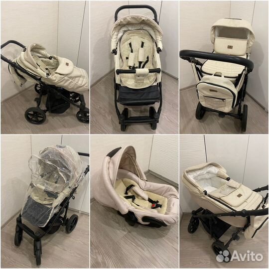 Коляска adamex amelia 3 в 1