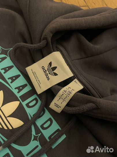 Худи Adidas Originals синий, р-р 