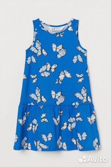 Новое платье H&M для девочки 104 140