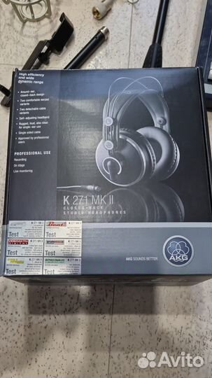 Наушники студийные AKG K 271 MK II