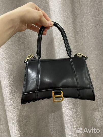 Сумка женская через плечо чёрная