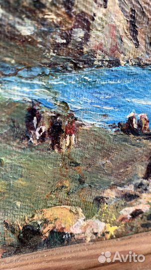 Картина маслом пейзаж Айвазовский море