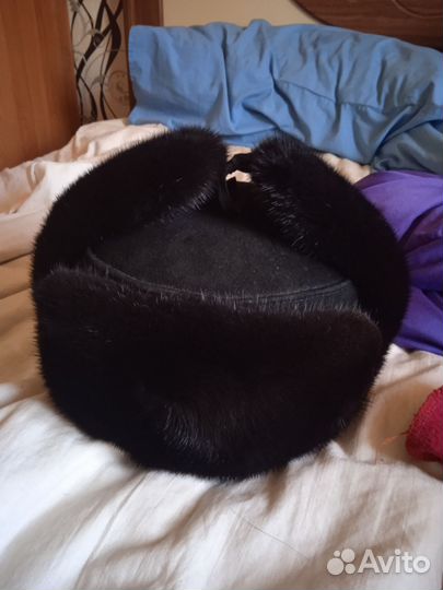 Шапка мужская норковая комбинированная