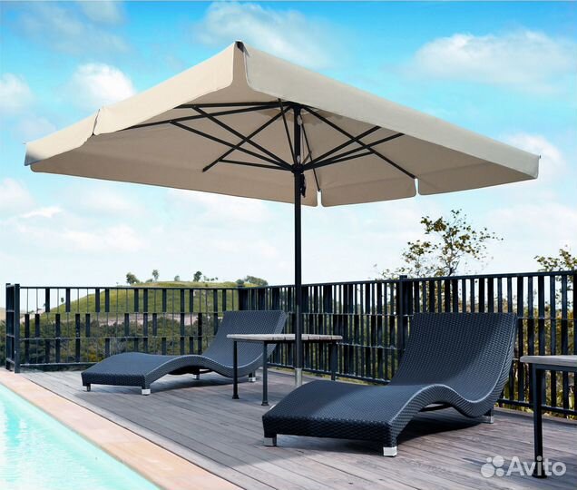 Зонты для кафе боковые