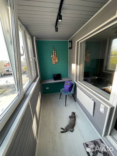 Отделка балкона в Красноярске Арт. 23