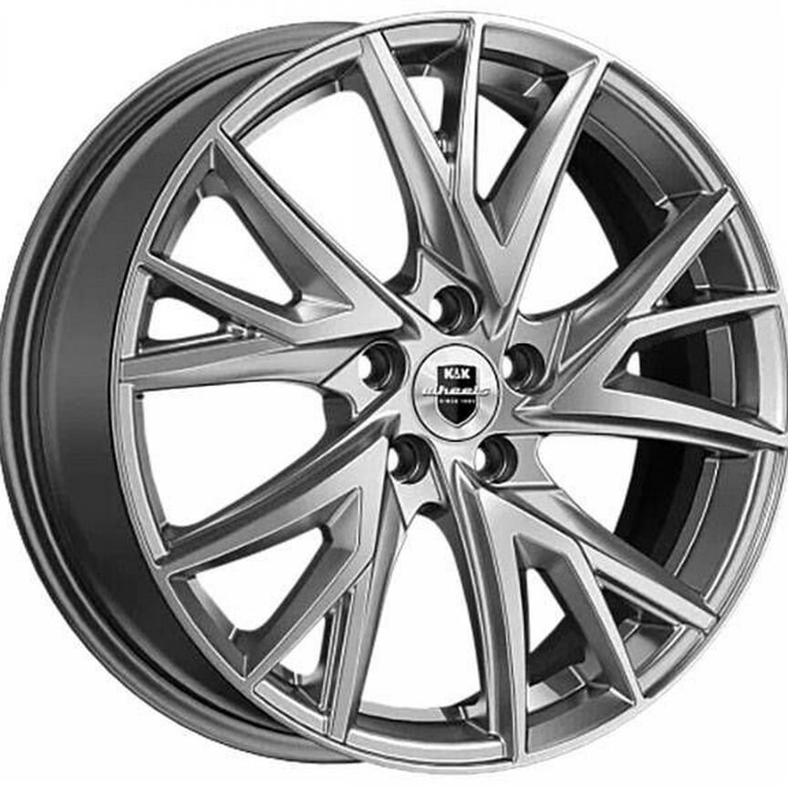 Диски K&K Кайлас 6.5x18 5x112 ET43 D57.1 Дарк платинум