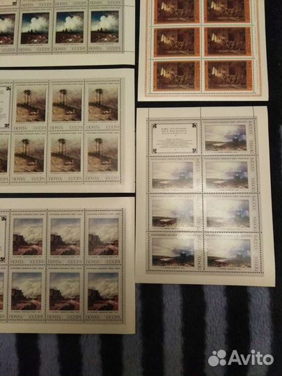 Почтовые марки, блоки СССР