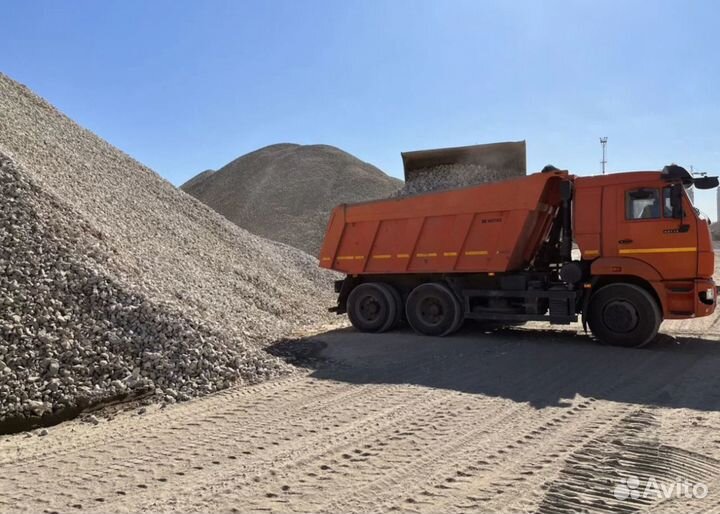 Щебень гранитный