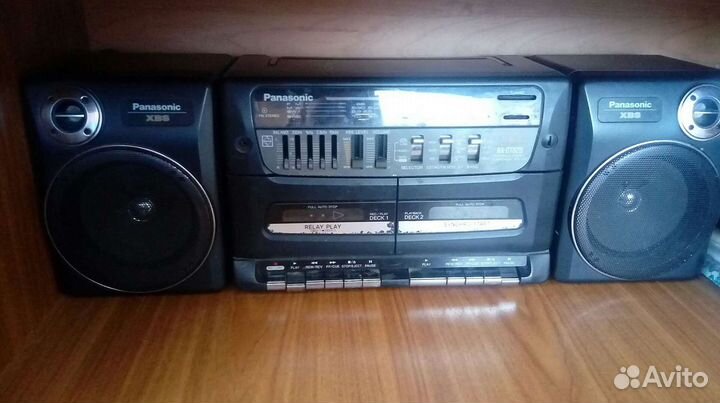 Двухкассетная магнитола Panasonic RX-CT820