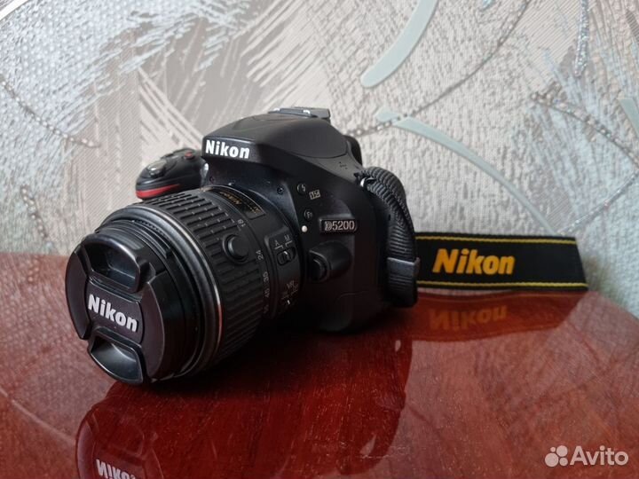 Зеркальный фотоаппарат nikon d5200 kit 18-55mm