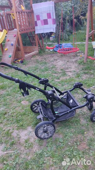 Коляска для двойни и погодок 2в1 mr. Sandman duet