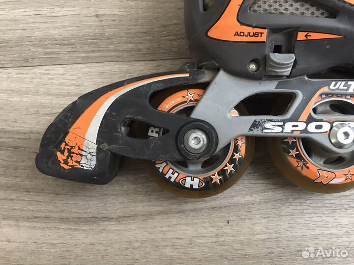 Роликовые коньки раздвижные 37 38 39 40