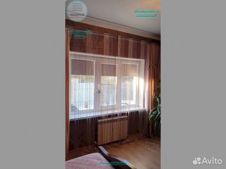 Римские шторы на кухню