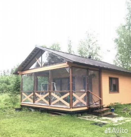 Мягкие окна для беседок террас