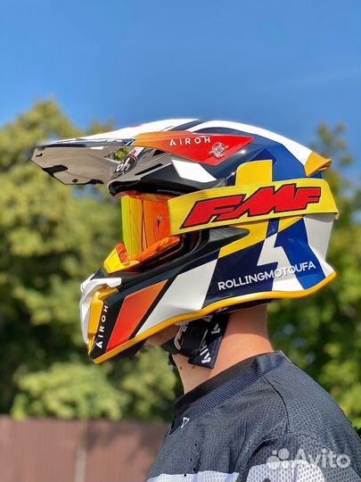 Шлем кроссовый Airoh Twist 2.0 - варианты внутри