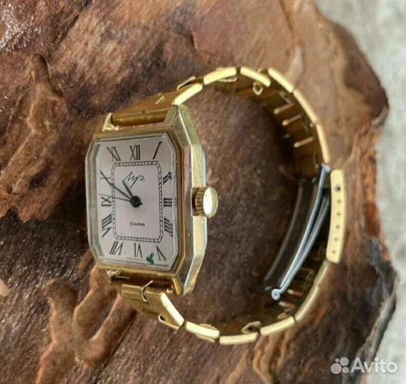 Часы механические СССР позолоченные