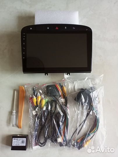 Магнитола 2 din для для peugeot 308, 408 (07-14)