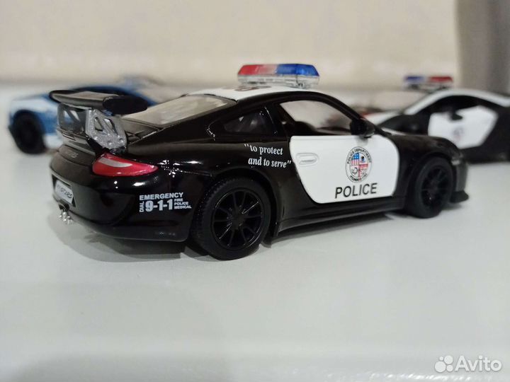 2010 Porsche 911GTS RS police Kinsmart