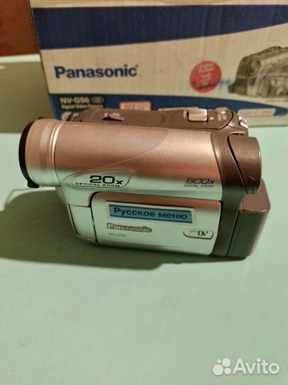 Видеокамера panasonic Nv-GS6