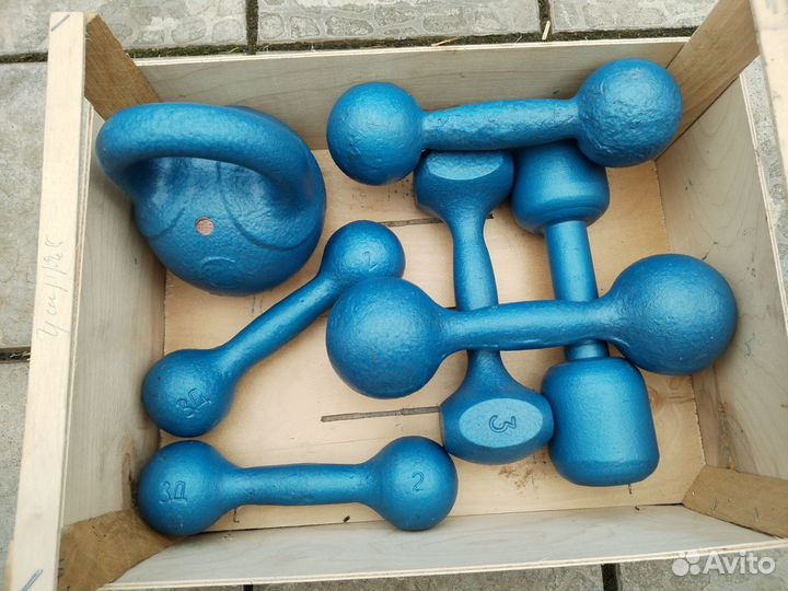 Гантели и гири СССР