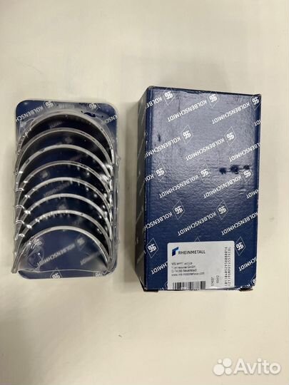 Шатунные вкладыши ом 304,314,364 87429600