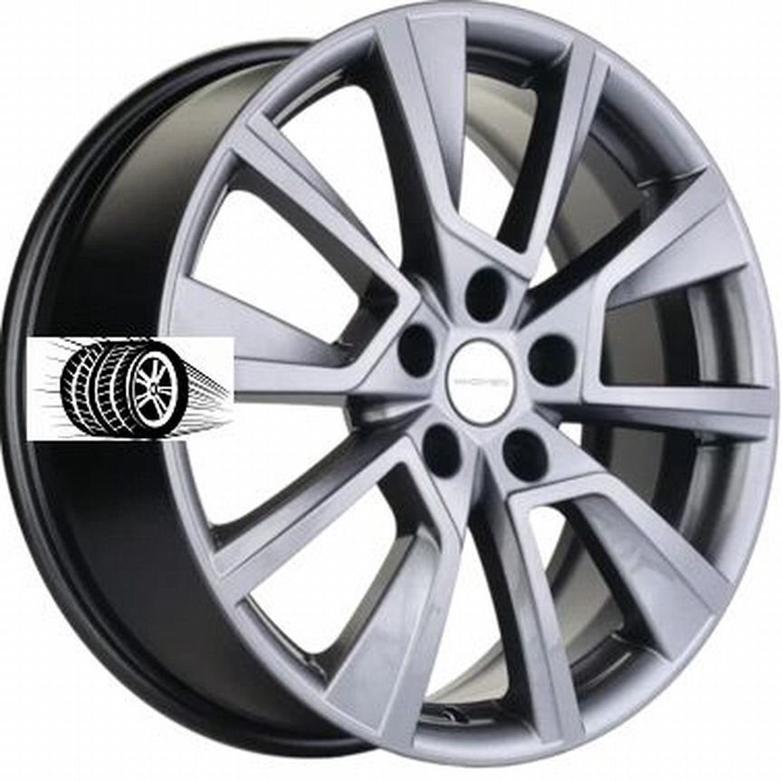 Литые диски Khomen Wheels 7×R18 5×114.3