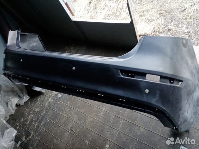 Бампер задний kia rio