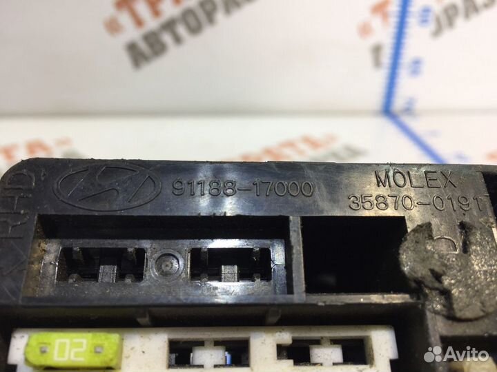 Хендай Матрикс Блок предохранителей